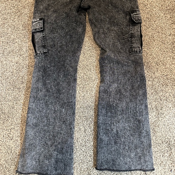 Windsor High Rise acid washed Cargo Jeans medium - Picture 7 of 10